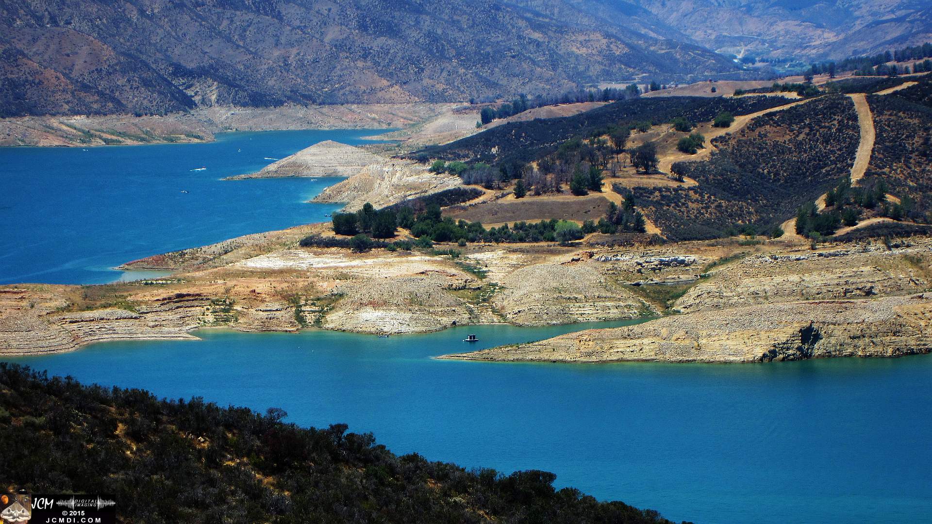 Castaic Lake low water level California drought June 14 2015 jcmdi.com